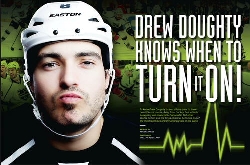 Drew Doughty for 'The Hockey News'