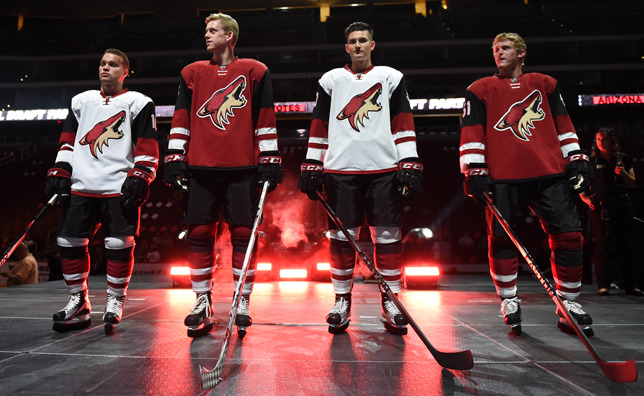 This is as dramatic as the Coyotes will be this season.
